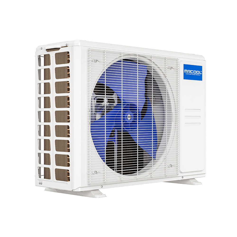MRCOOL DIY 4th Gen 2-Zone 27,000 BTU 22 SEER (12K + 12K) Ductless Mini-Split Air Conditioner and Heat Pump - 230V/60Hz