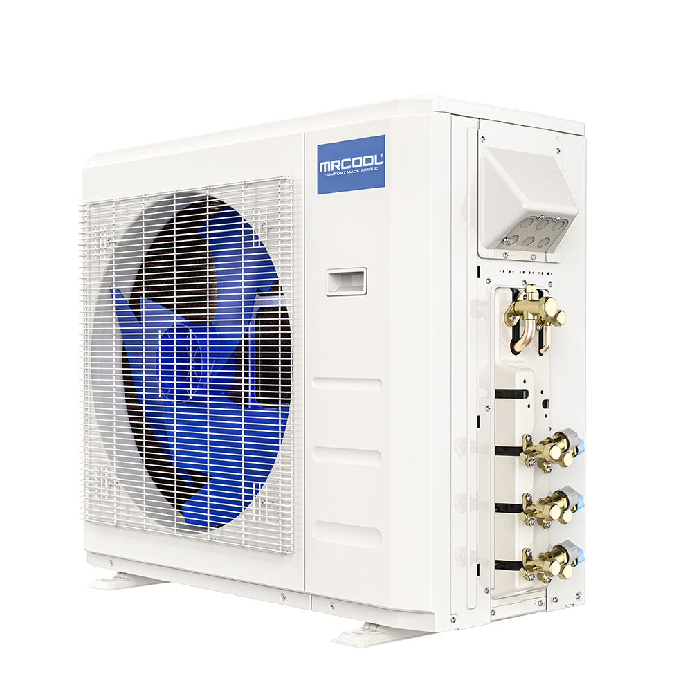 MRCOOL DIY 4th Gen 2-Zone 27,000 BTU 22 SEER (12K + 12K) Ductless Mini-Split Air Conditioner and Heat Pump - 230V/60Hz